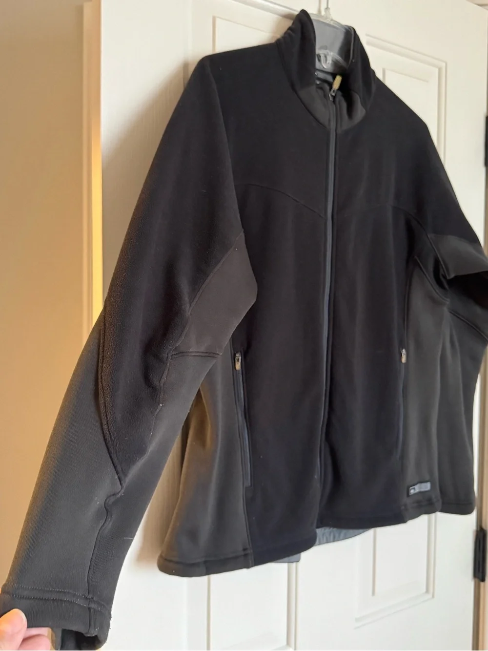 REI Black Technical Fleece Full Zip Jacket – Women’s Size Large
